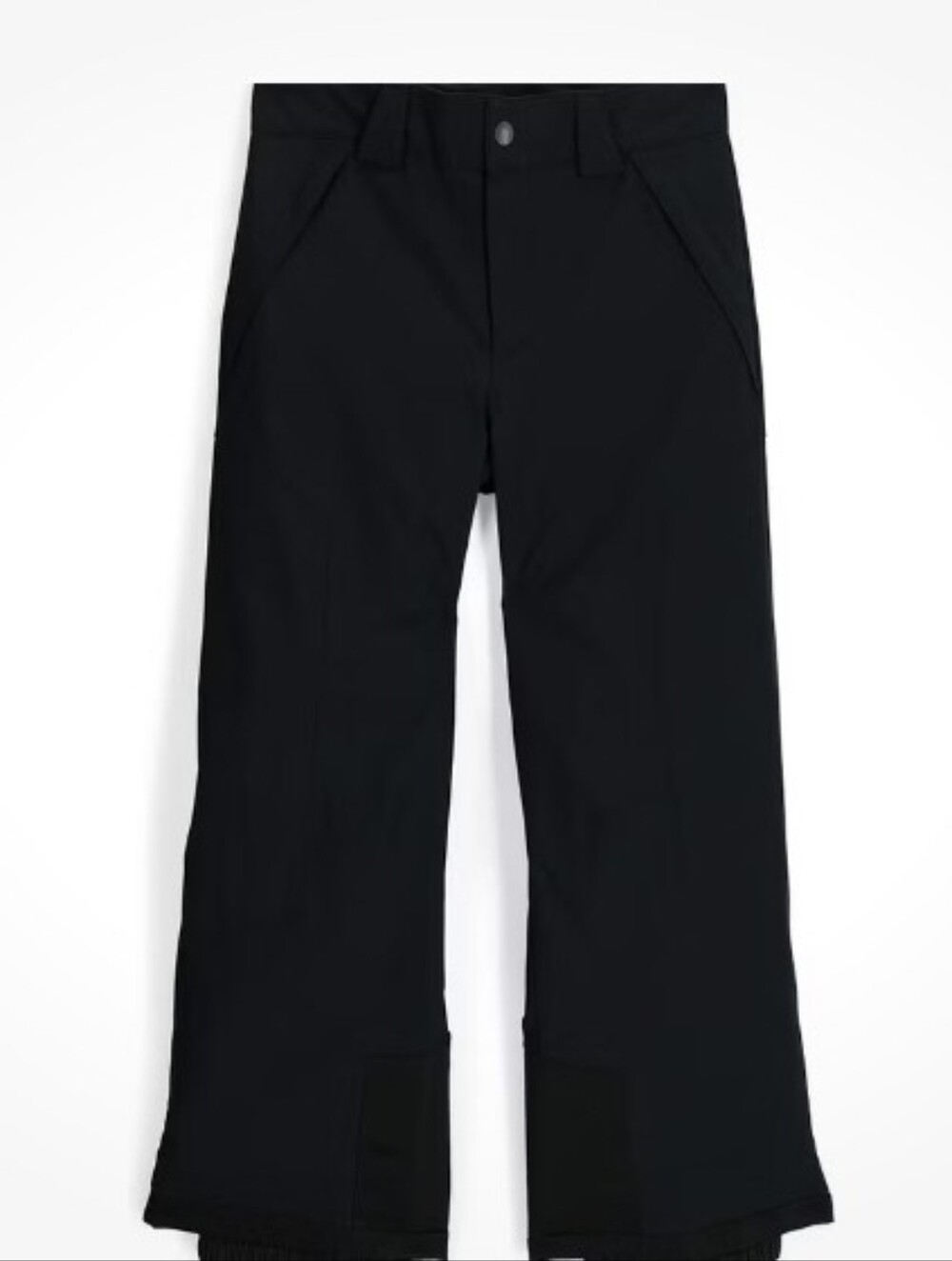 Kids Black Snow Pants